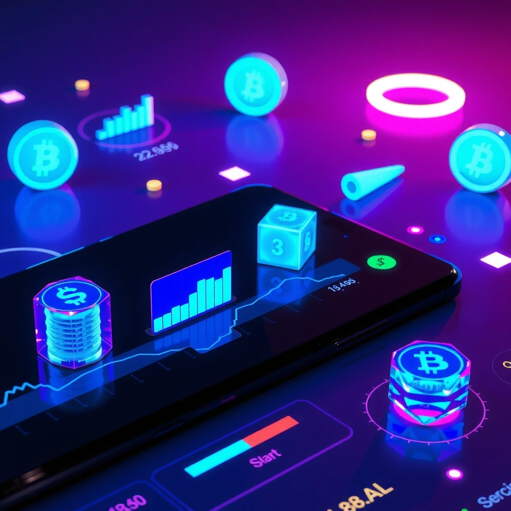 CryptoTrader Pro mobile trading game