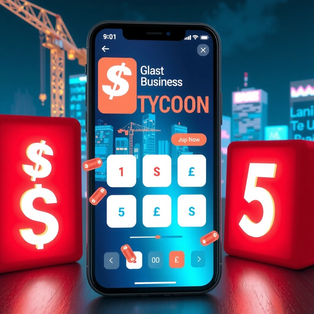 Mobile Tycoon game screenshot